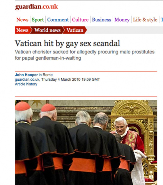Todays Outstanding Vatican Gay Sex Scandal Photo Fail What Would Jack Do